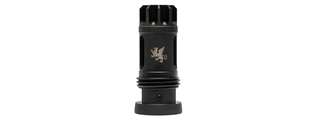 PTS Griffin Armament Taper Mount Flash Hider - (Black)