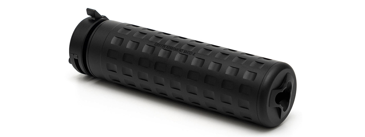 PTS Griffin ArmamentM4SD-K QD Mock Suppressor w/ Tracer Unit - (Black)