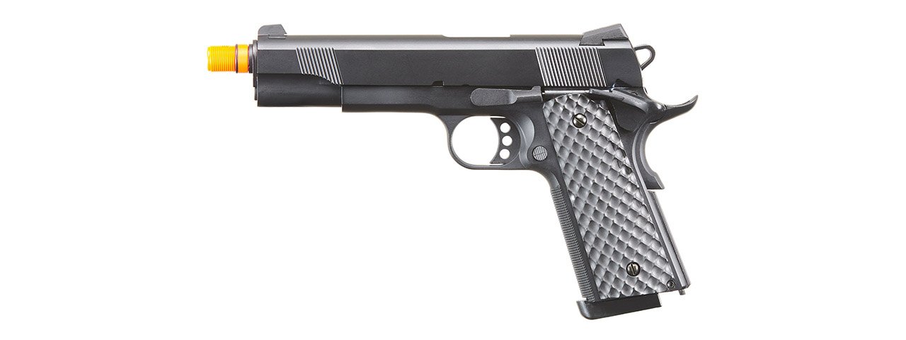 Raven Airsoft MEU Gas Blowback Pistol - Black