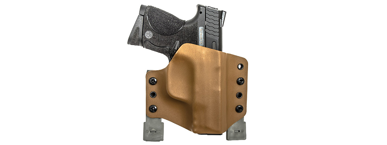 Redline Pro Gear Smith & Wesson M&P MP9C Kydex Holster w/ Malice Clip (Coyote)
