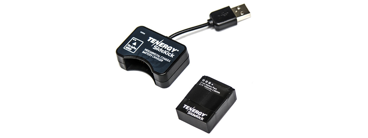 Tenergy Sidekick1 GoPro Power Package (USB Adapter & Battery) Tenergy Sidekick1 GoPro Power Package (USB Adapter & Battery)