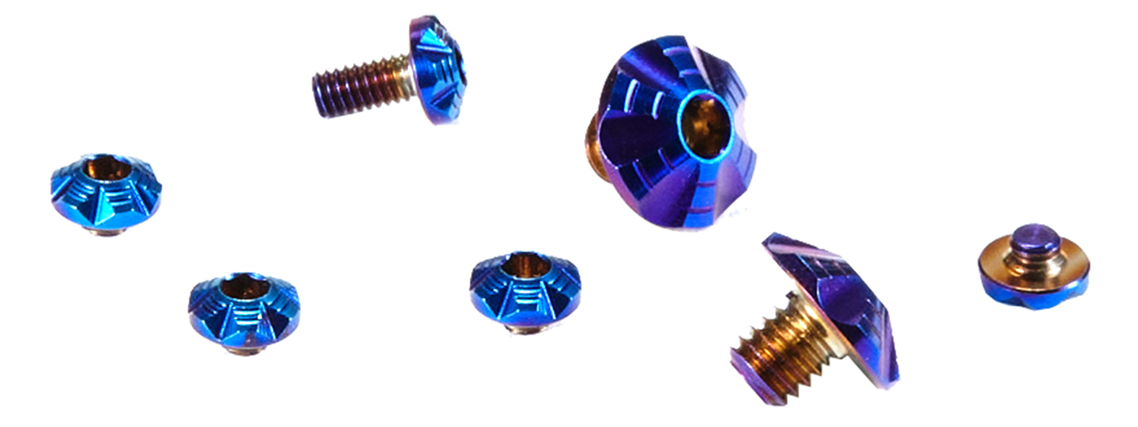 Dr. Black Custom Grip Screw Set - (Gold)