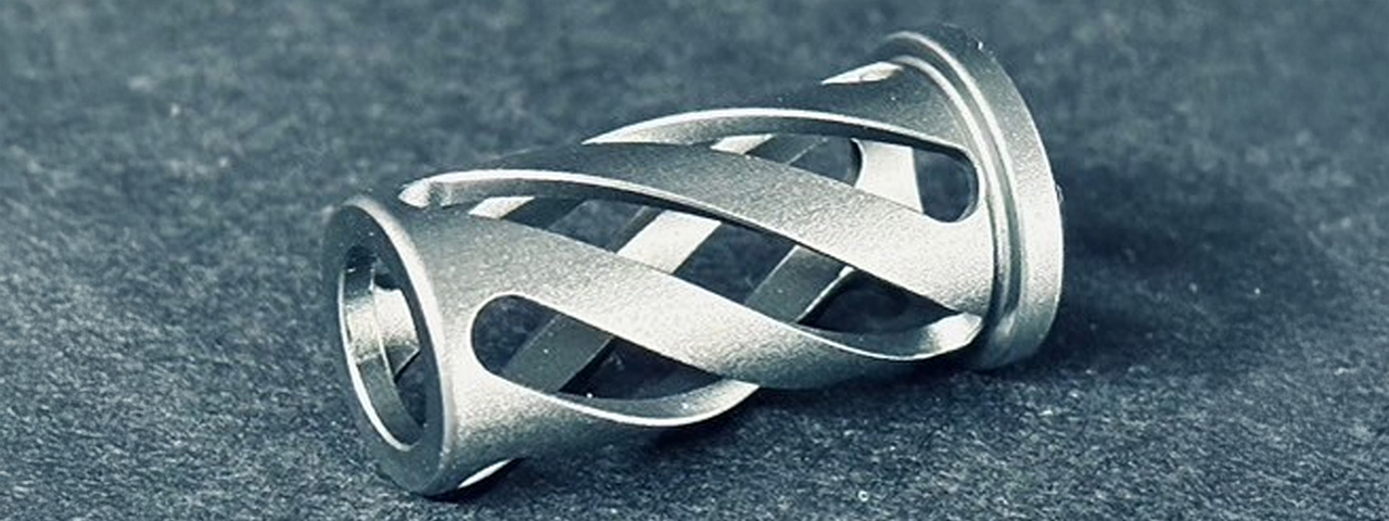 Dr. Black Aluminum Recoil Spring Guide Rod Plug for Short 4.3 TM Hi-CAPA GBB Pistols - (Gray)