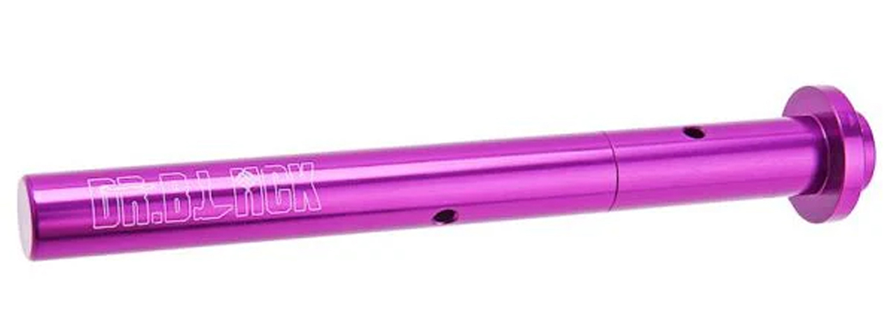 Dr. Black AGA Aluminum Recoil Spring Guide Rod for 4.3 Tokyo Marui Hi-CAPA Gas Blowback Airsoft Pistols - (Purple)