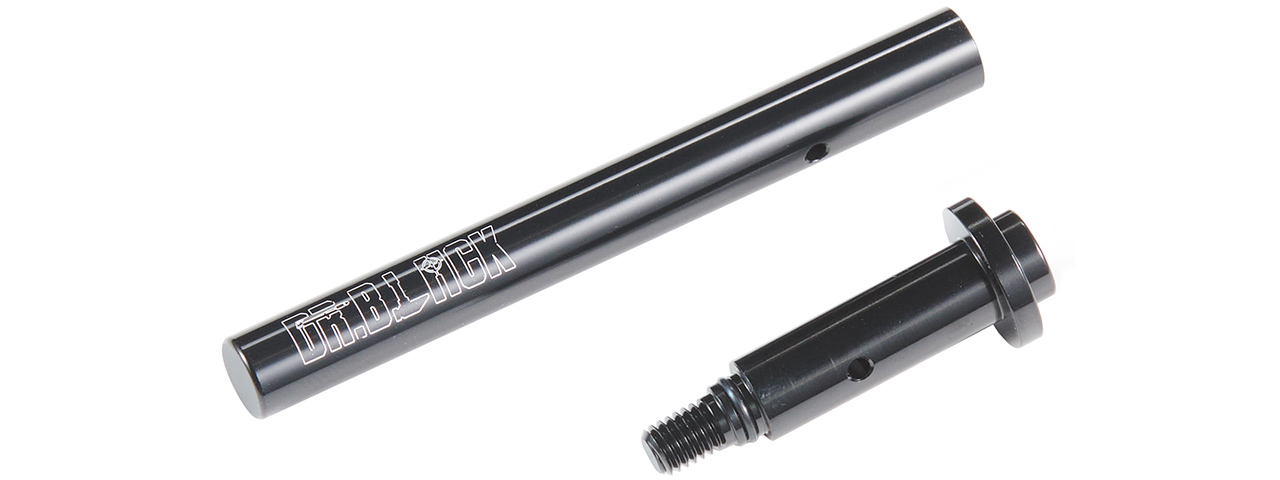 Dr. Black AGA Aluminum Recoil Spring Guide Rod for 5.1 Tokyo Marui Hi-CAPA Gas Blowback Airsoft Pistols - (Black)