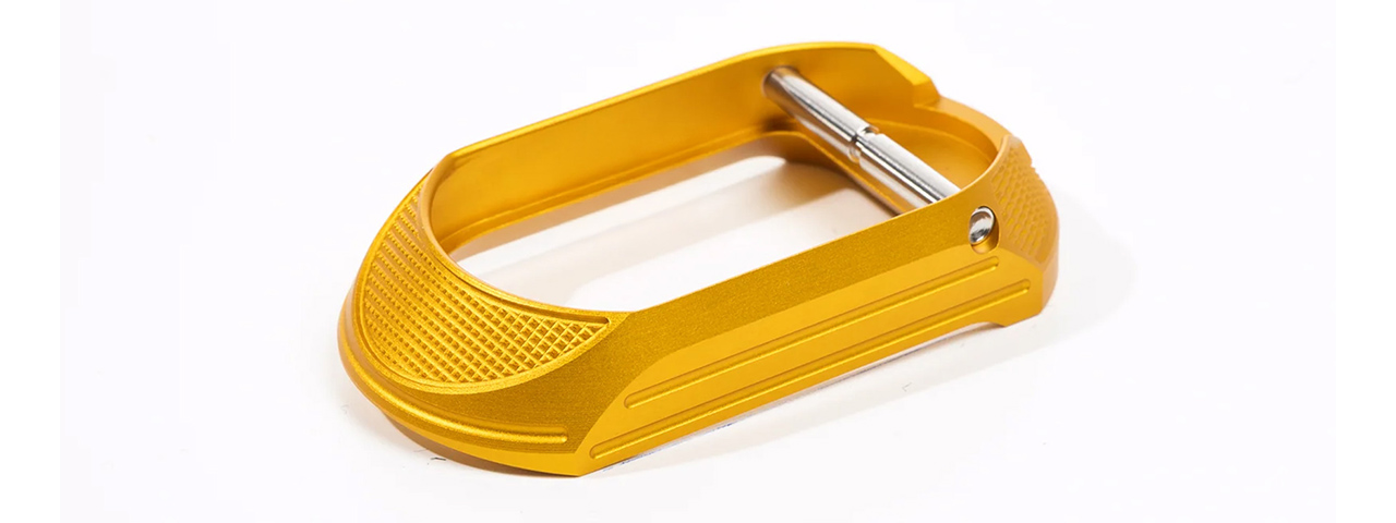 Dr. Black CNC Aluminum Type B Magwell for Tokyo Marui Hi-Capa GBB Airsoft Pistols - (Gold)