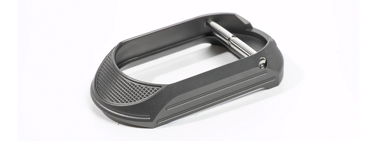 Dr. Black CNC Aluminum Type B Magwell for Tokyo Marui Hi-Capa GBB Airsoft Pistols - (Gray)