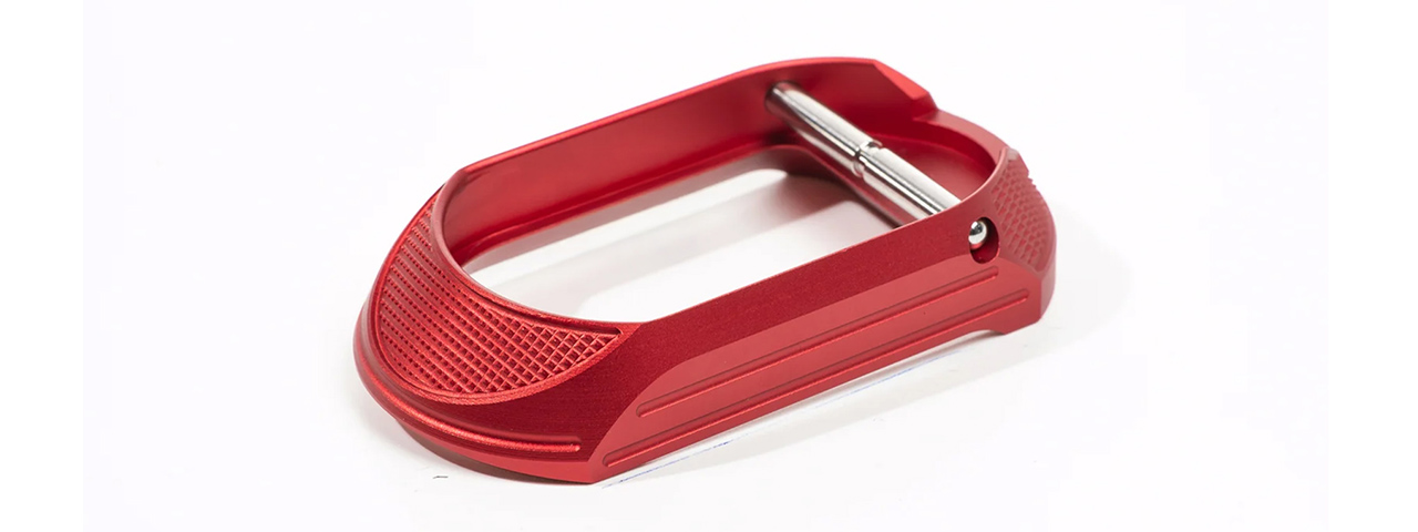 Dr. Black CNC Aluminum Type B Magwell for Tokyo Marui Hi-Capa GBB Airsoft Pistols - (Red)