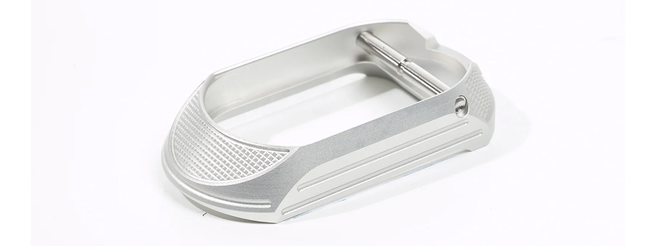 Dr. Black CNC Aluminum Type B Magwell for Tokyo Marui Hi-Capa GBB Airsoft Pistols - (Silver)