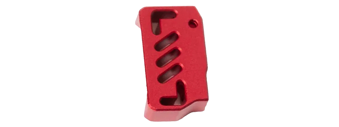Dr. Black CNC Aluminum Type A Right Handed TM Hi-Capa GBB Pistol Trigger - (Red)