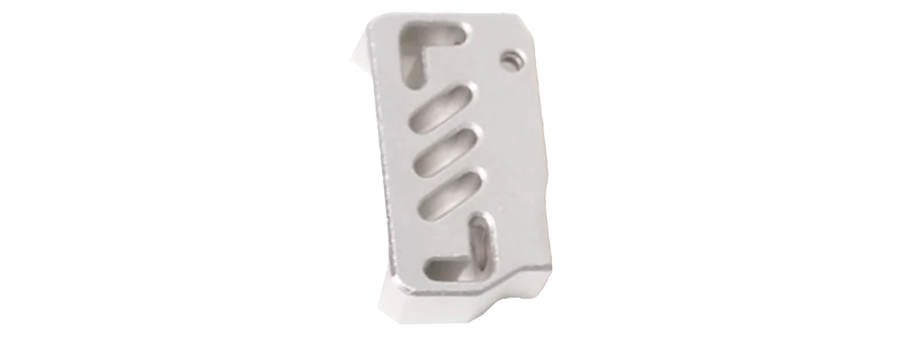 Dr. Black CNC Aluminum Type A Right Handed TM Hi-Capa GBB Pistol Trigger - (Silver)