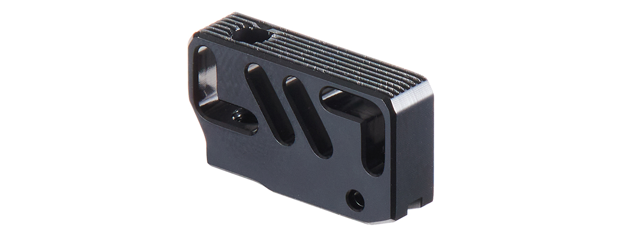 Dr. Black CNC Aluminum Standard A TM Hi-Capa GBB Pistol Trigger - (Black)
