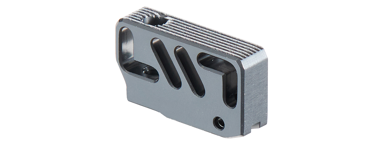 Dr. Black CNC Aluminum Standard A TM Hi-Capa GBB Pistol Trigger - (Gray)