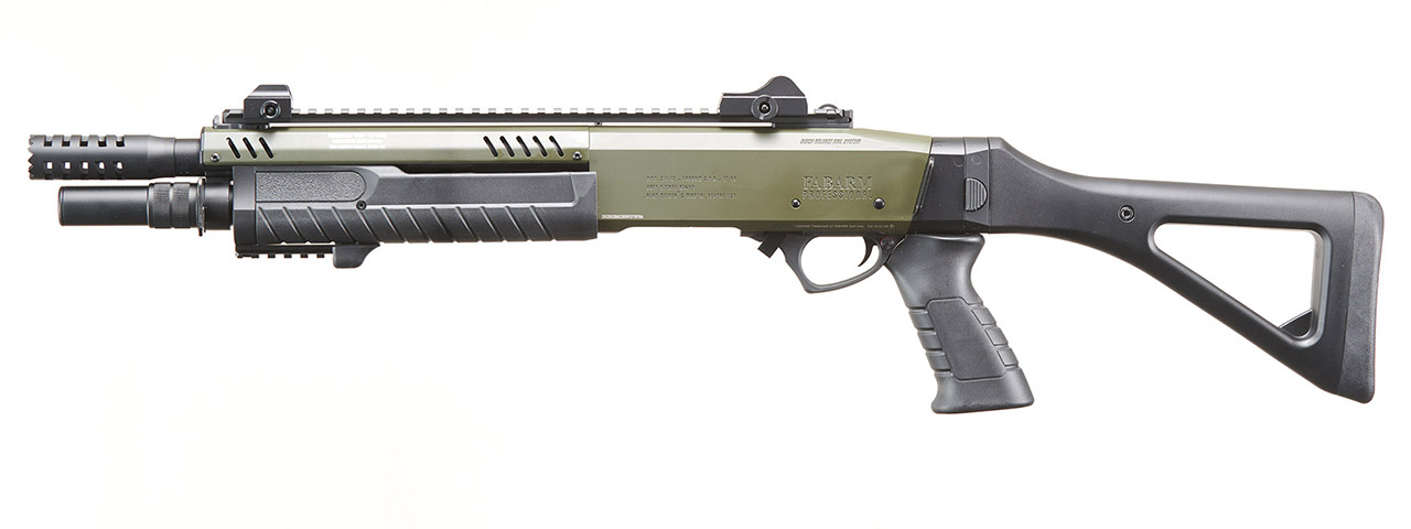 Fabarm 33" Compact Gas Pump Shotgun Replica - (OD Green)