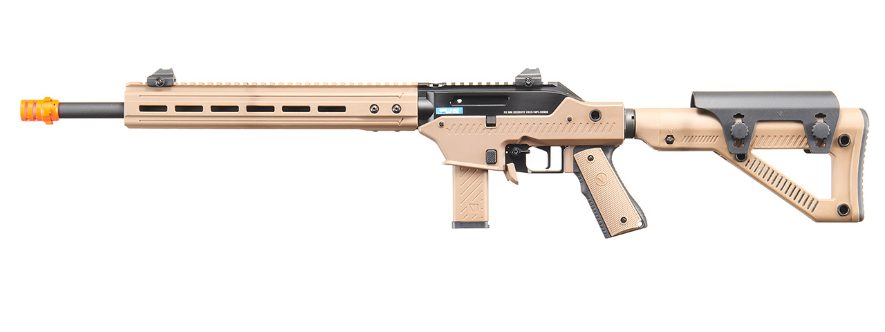 Vorsk VMP-2D DESIGNATED MARKSMEN GBB Airsoft Rifle Semi-Only - (Tan/Black)