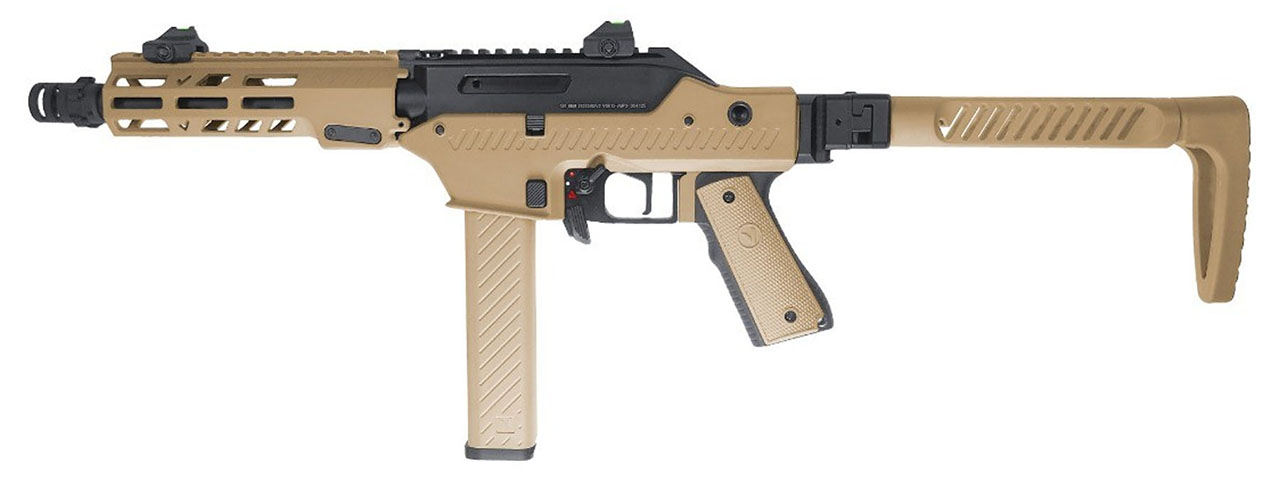 Vorsk VMP 2S GBB Airsoft Rifle w/ Folding Stock - (Tan)