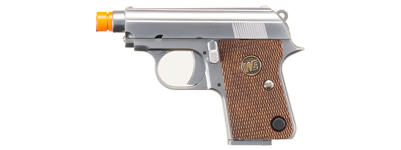 WE-Tech CT-25 Gas Blowback Airsoft Pocket Pistol - (Silver)