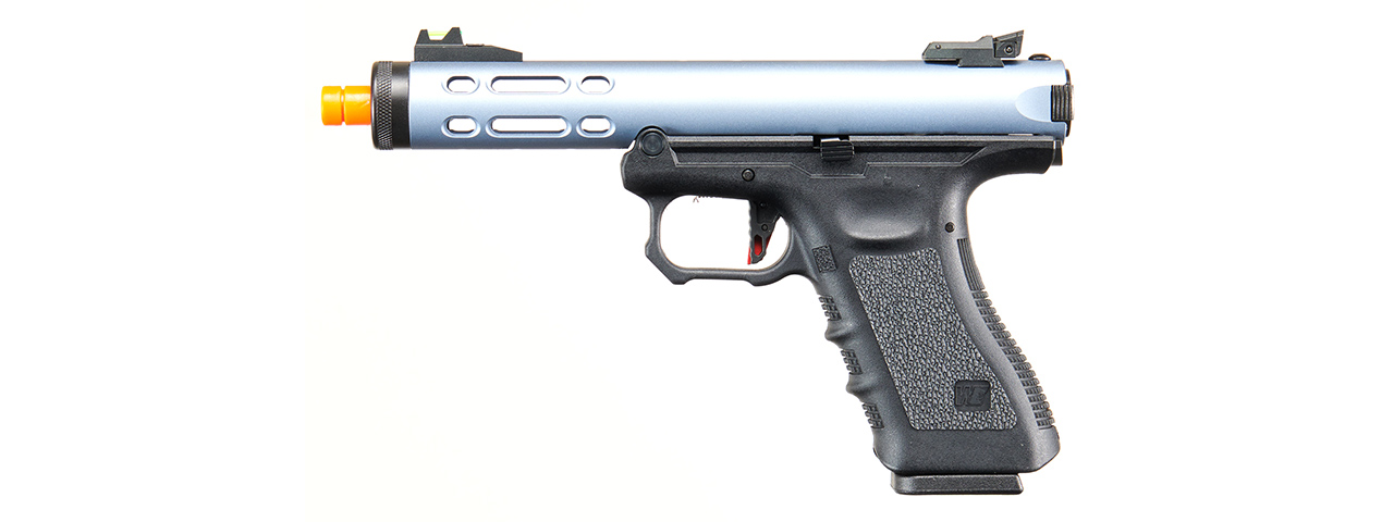 WE-Tech Galaxy G-Series Gas Blowback Airsoft Pistol (Color: Blue)