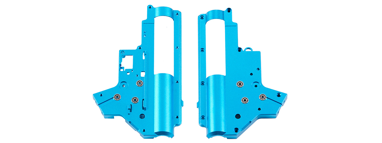 Gearbox Shell Set Version 2 QD CNC Aluminum 7075 ZC Leopard (M-162A)