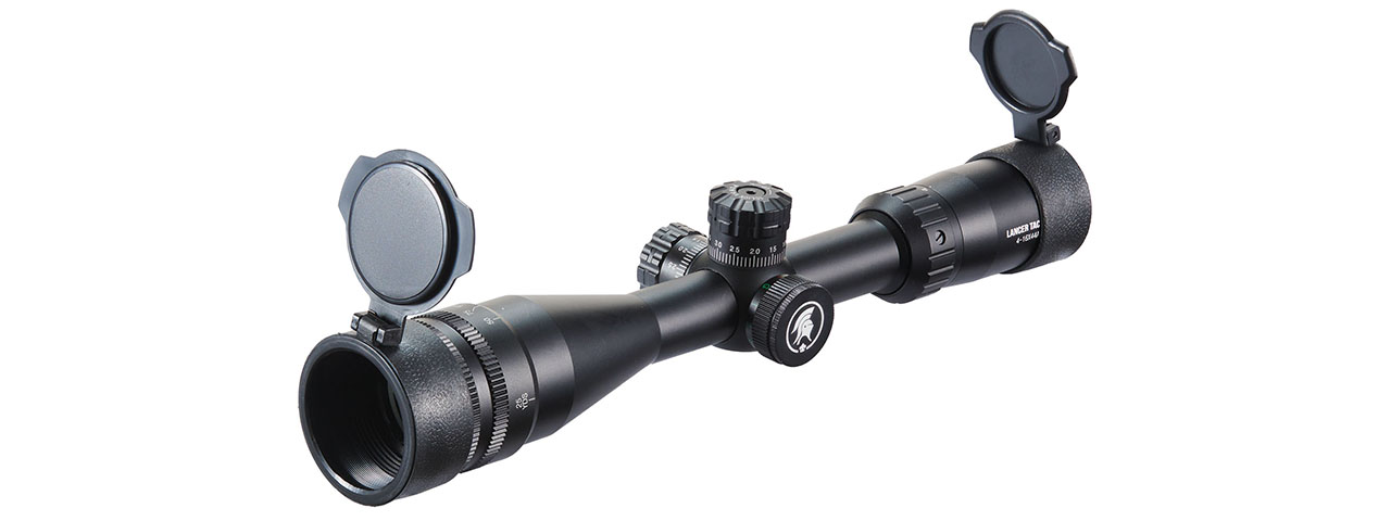 Lancer Tactical 4-16x40 AOE Variable Power Airsoft Rifle Scope Lancer Tactical 4-16x40 AOE Variable Power Airsoft Rifle Scope