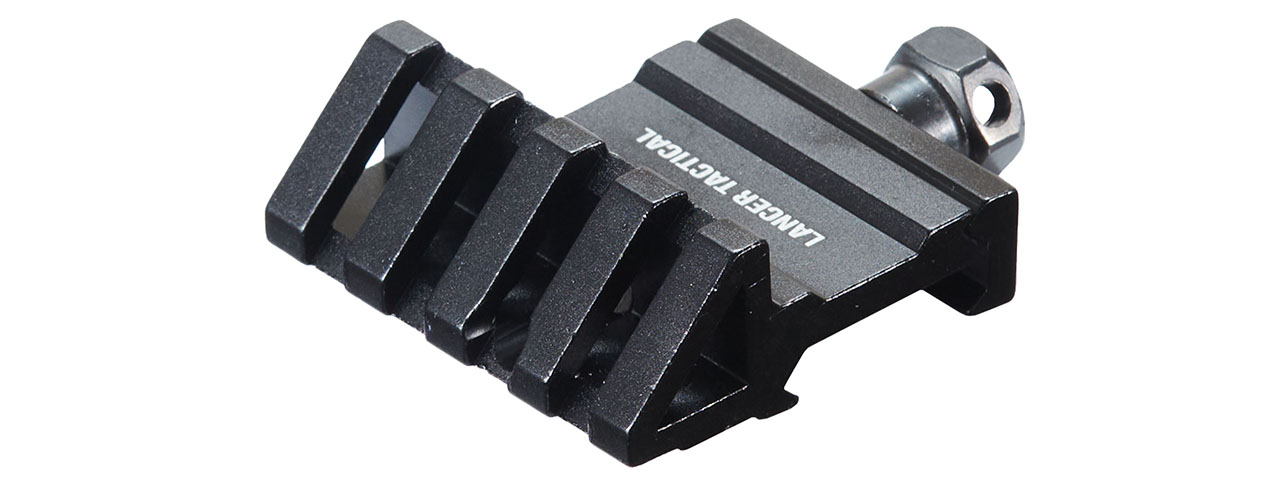 Lancer Tactical 45 Degree Picatinny Rail Mount Adapter for Airsoft Guns